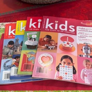 Martha Stewart Kids magazines, set of 4